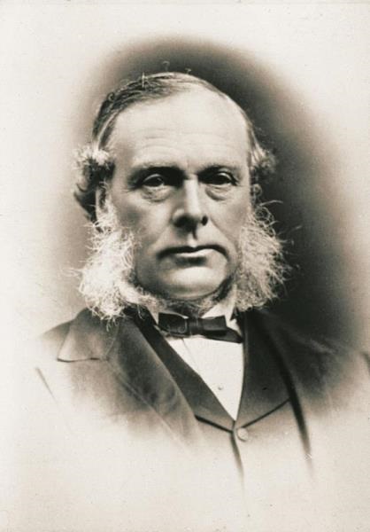 Historical portrait of Sir Joseph Lister