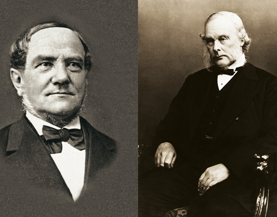 Victor von Bruns & Sir Joseph Lister