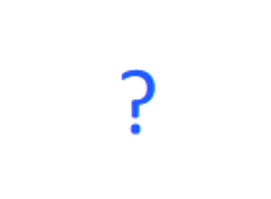Icon of a question mark