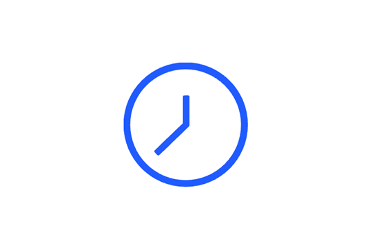 Icon of a clock