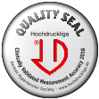 Logo pečeti kvality Německé společnosti pro hypertenzi
