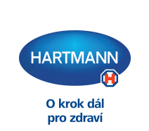 Od roku 2015 tvoří logo HARTMANN  modrý ovál doplněný o 3D efekt a slogan O krok dál pro zdraví
