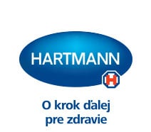 Od roku 2015 tvorí logo HARTMANN modrý ovál doplnený o 3D efekt a slogan O krok ďalej pre zdravie