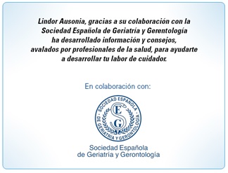 Sello de colaboración con la Sociedad Española de Geriatría y Gerontología